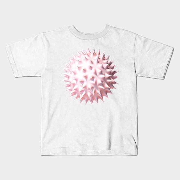 abstract virus design Kids T-Shirt by artistic-much